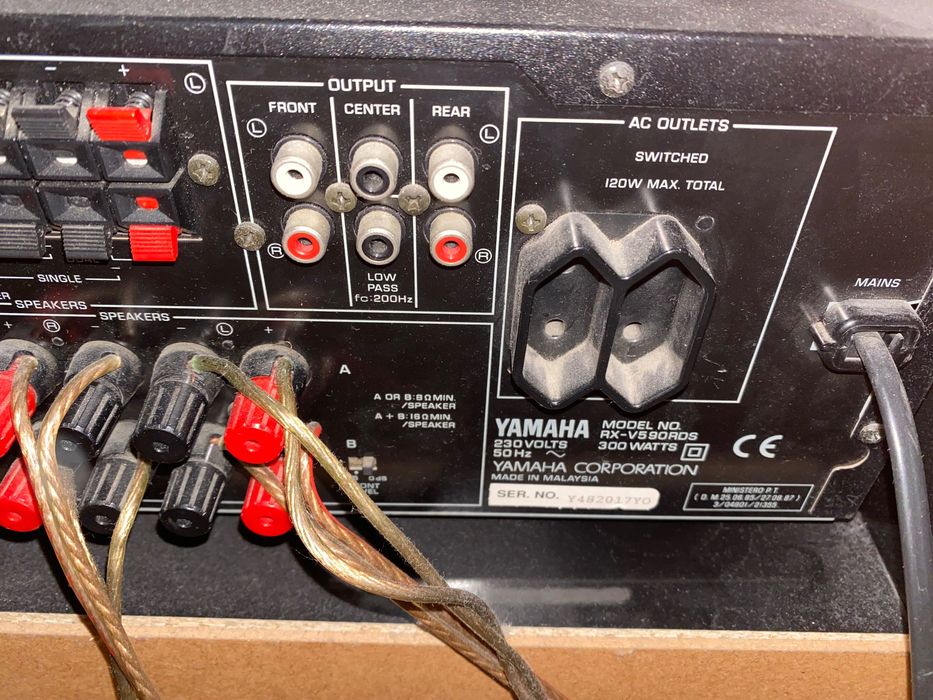 Yamaha Stereo Receiver RX - V590RDS amplifier