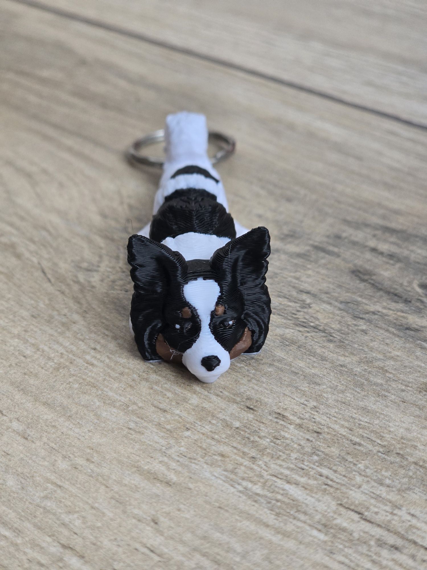 Breloczek Papillon 3d - Seria Psów Brelok Druk3d fidget Keychain