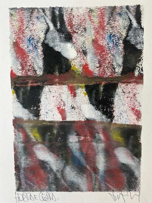 Quadro / Pintura / HORTA E COSTA, Michel Guache sobre Papel Cartonado