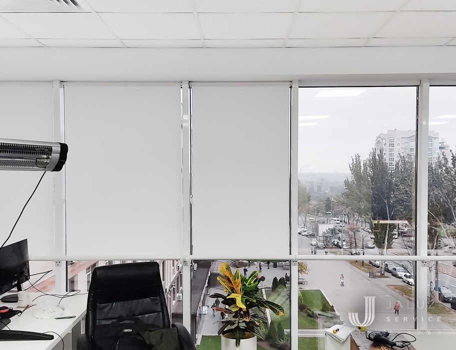 Жалюзи день ночь для любых окон, Рулонные шторы, Жалюзи на окна Len9