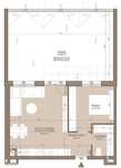 2-pokojowe mieszkanie 44,90 m2 + taras 47,25 m2