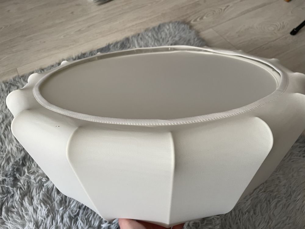 ikea biała lampa wisząca sufitowa typ T1412