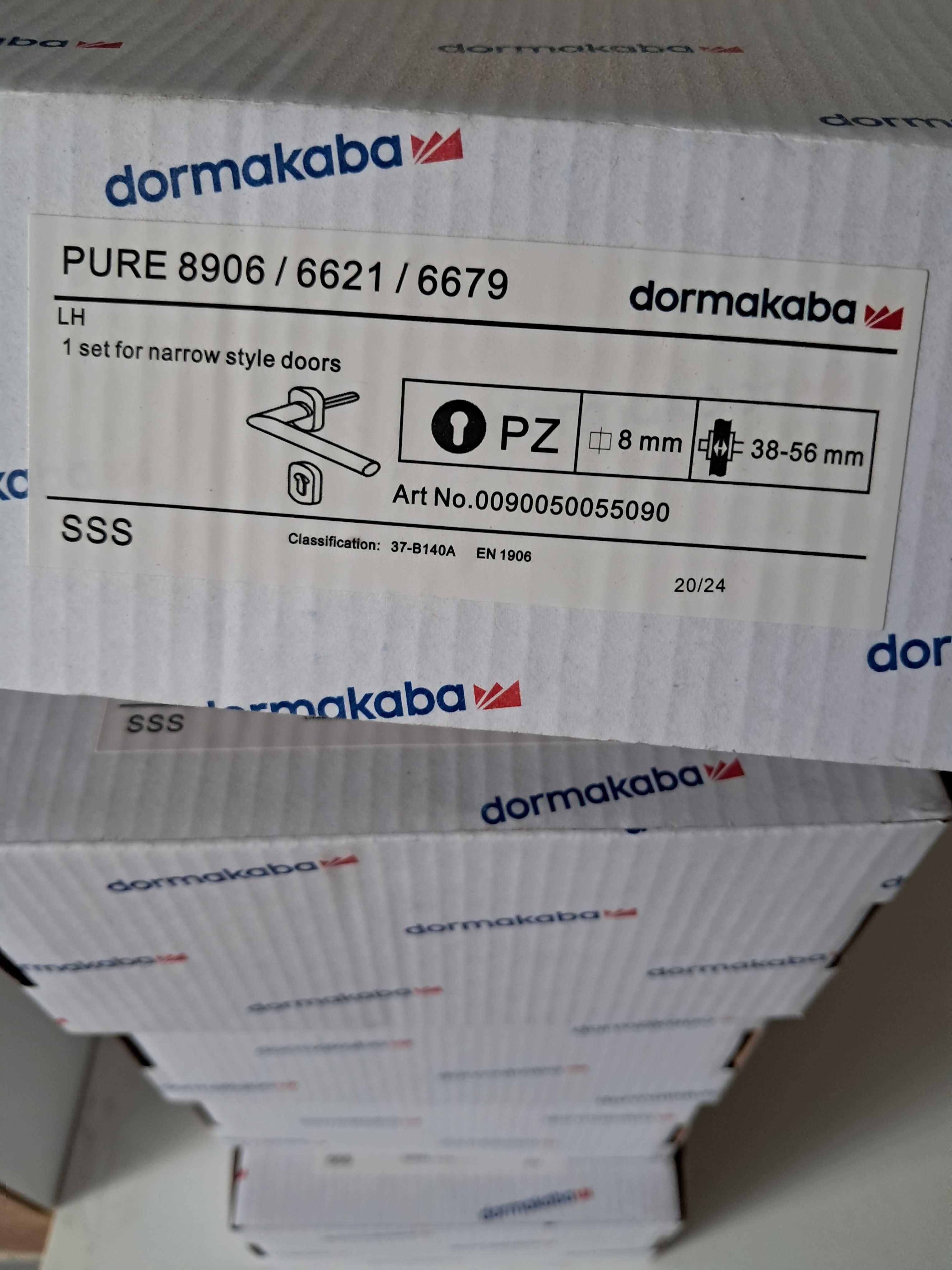 Klamki dormakaba Pure 1/2 - Nowe