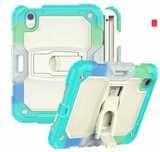 Etui Case na Tablet iPad Mini 6/8.3" z Paskiem Pancerny Kolorowy