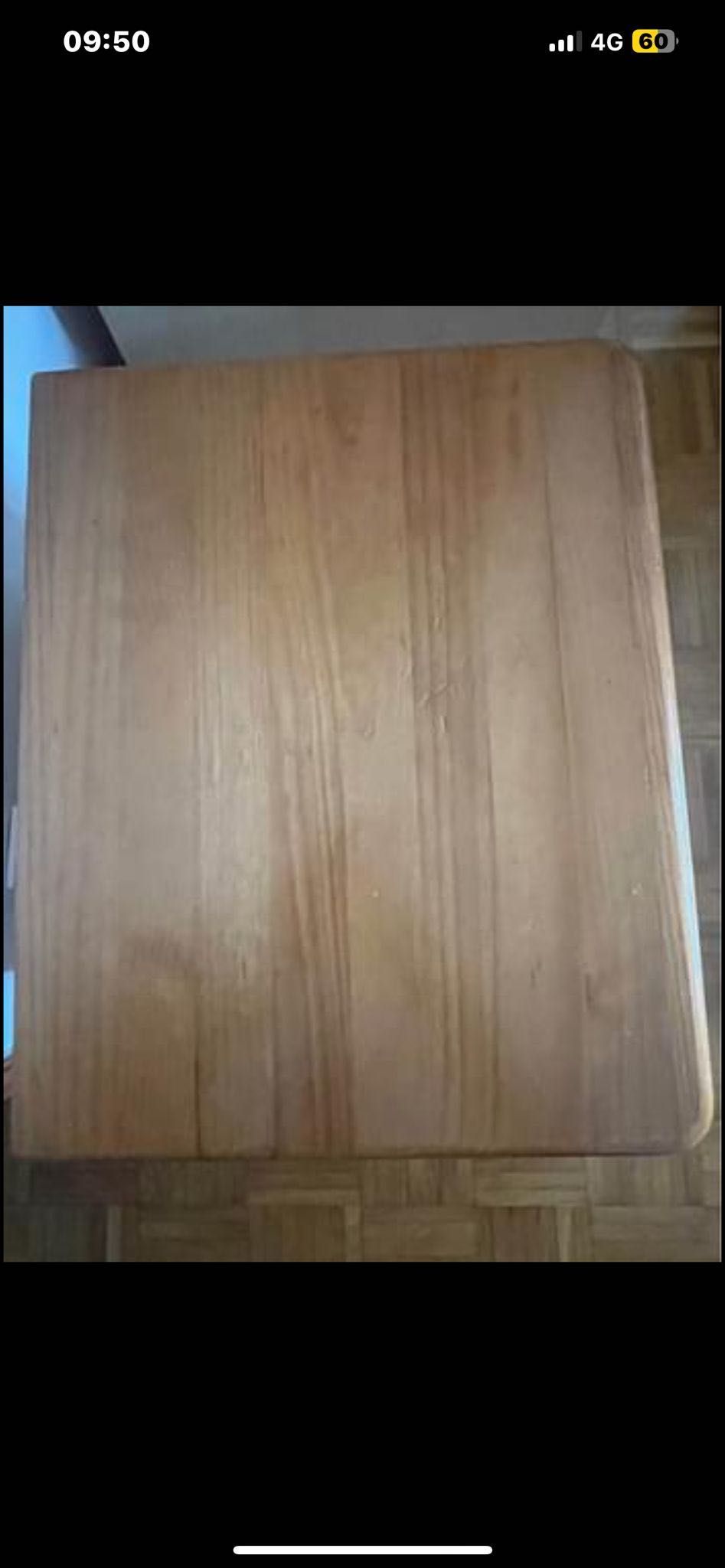 Cama madeira com 2x mesas cabeceira