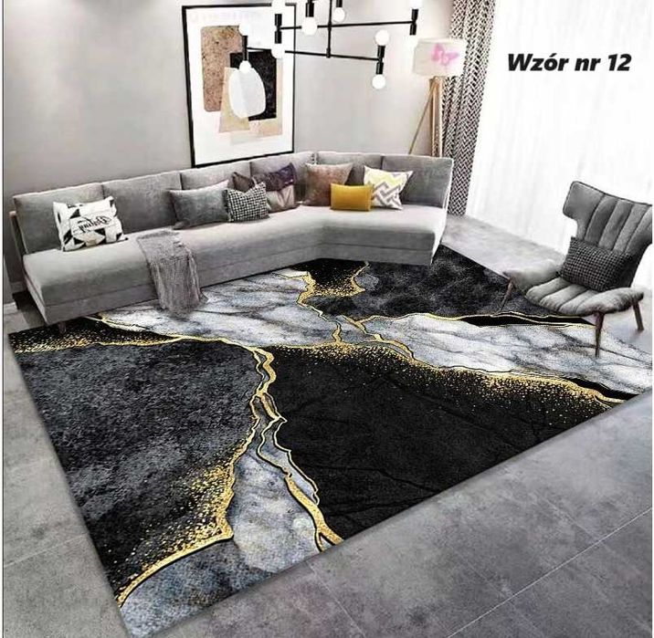 Nowoczesny Dywan Do Salonu 120x170 Antypoślizgowy Loft XXL - WYPRZEDAŻ