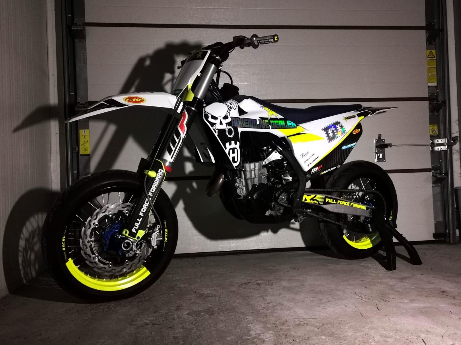 Husqvarna 450 FC Super Moto ZAMIANA