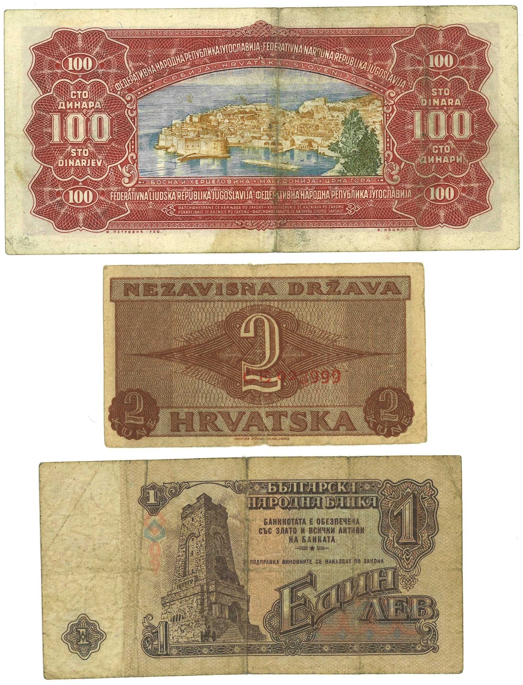 Banknot Cypr 1969 Austria Albania Turcja Jugosławia Chorwacja Bułgaria