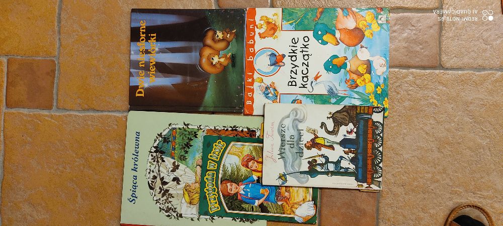 Bajki dla dziecei tytuły jak na zdjęciu