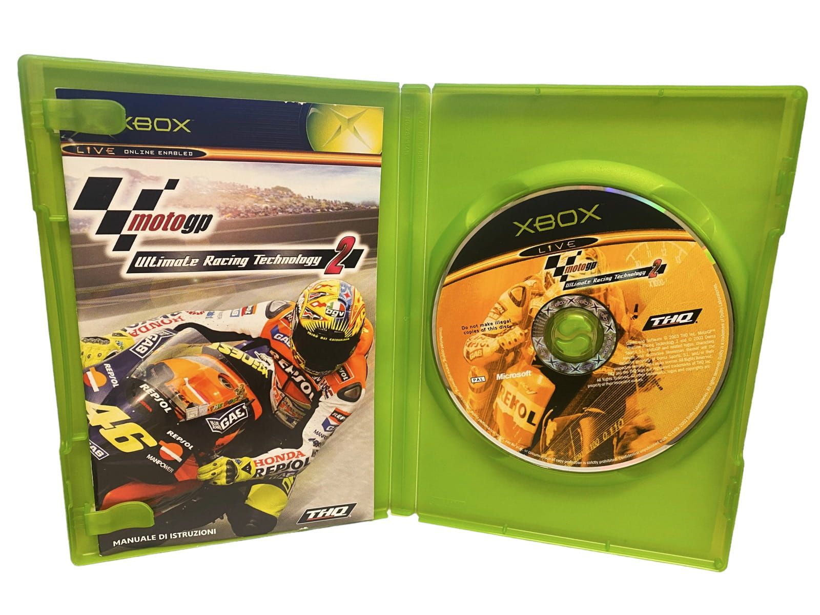 Motogp Ultimate Racing Technology 2 Moto Gp Xbox  / 125 Pawxd