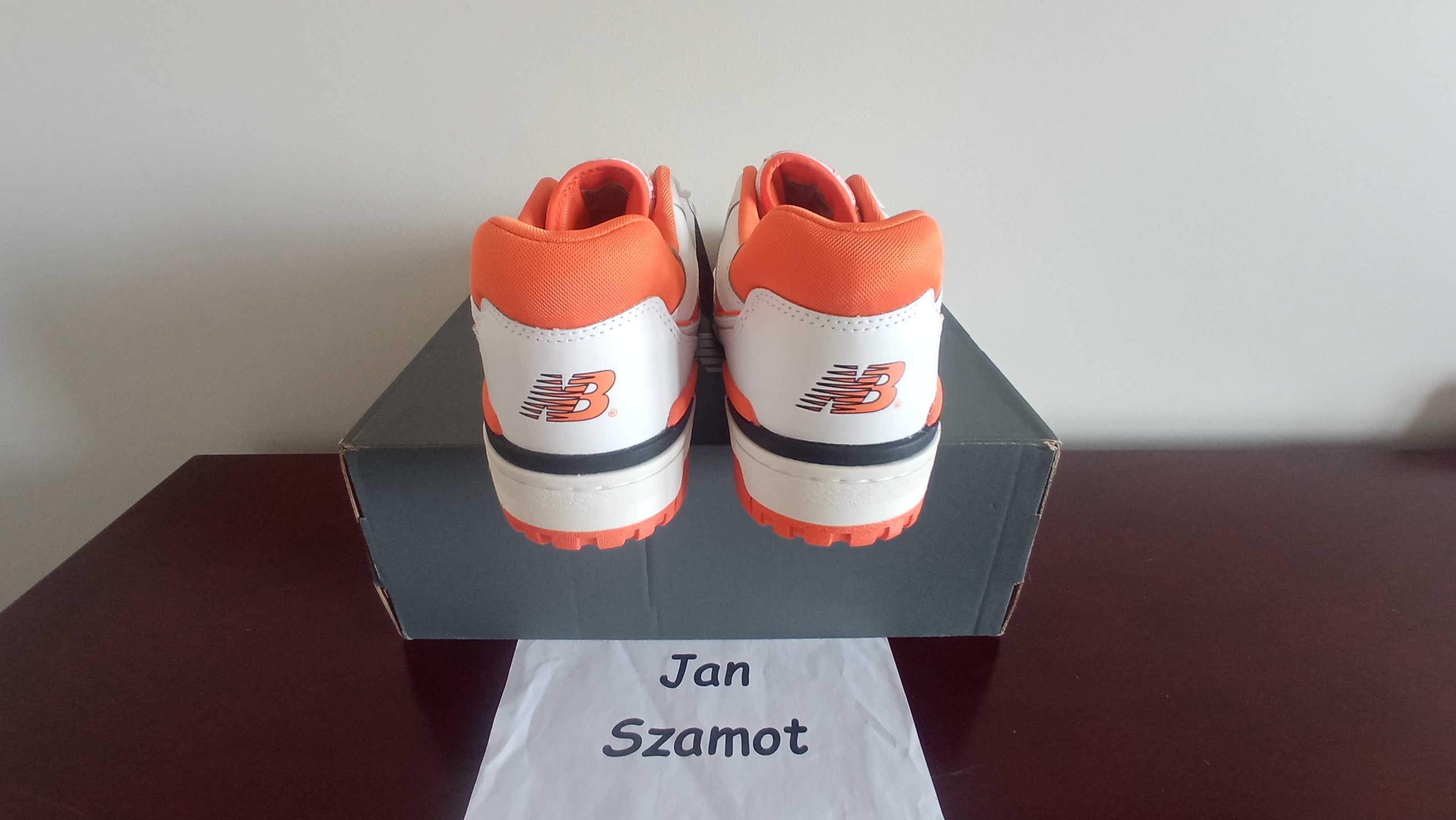 44 Buty New Balance 550 Syracuse BB550HG1 Orange White