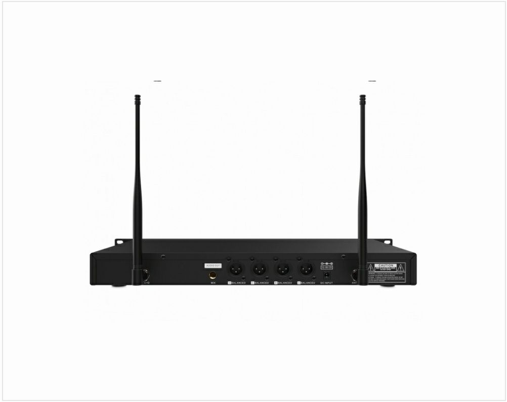 Sistema de microfones de conferência sem fios profissional
