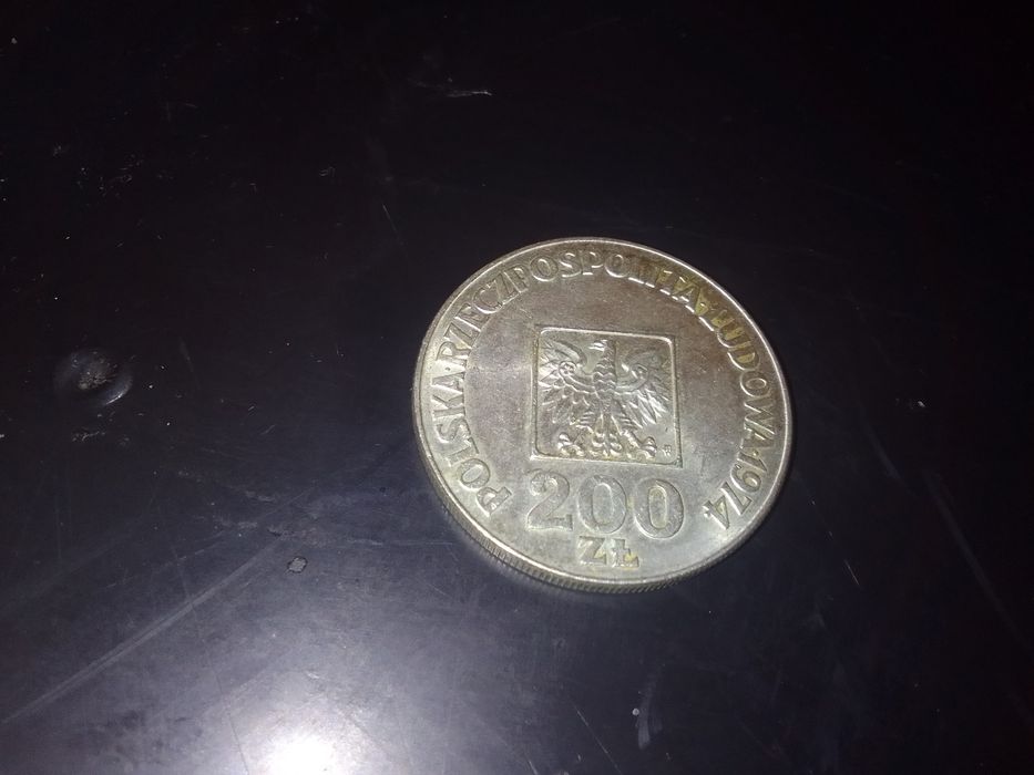 200zl 1974 srebro 38 szt.