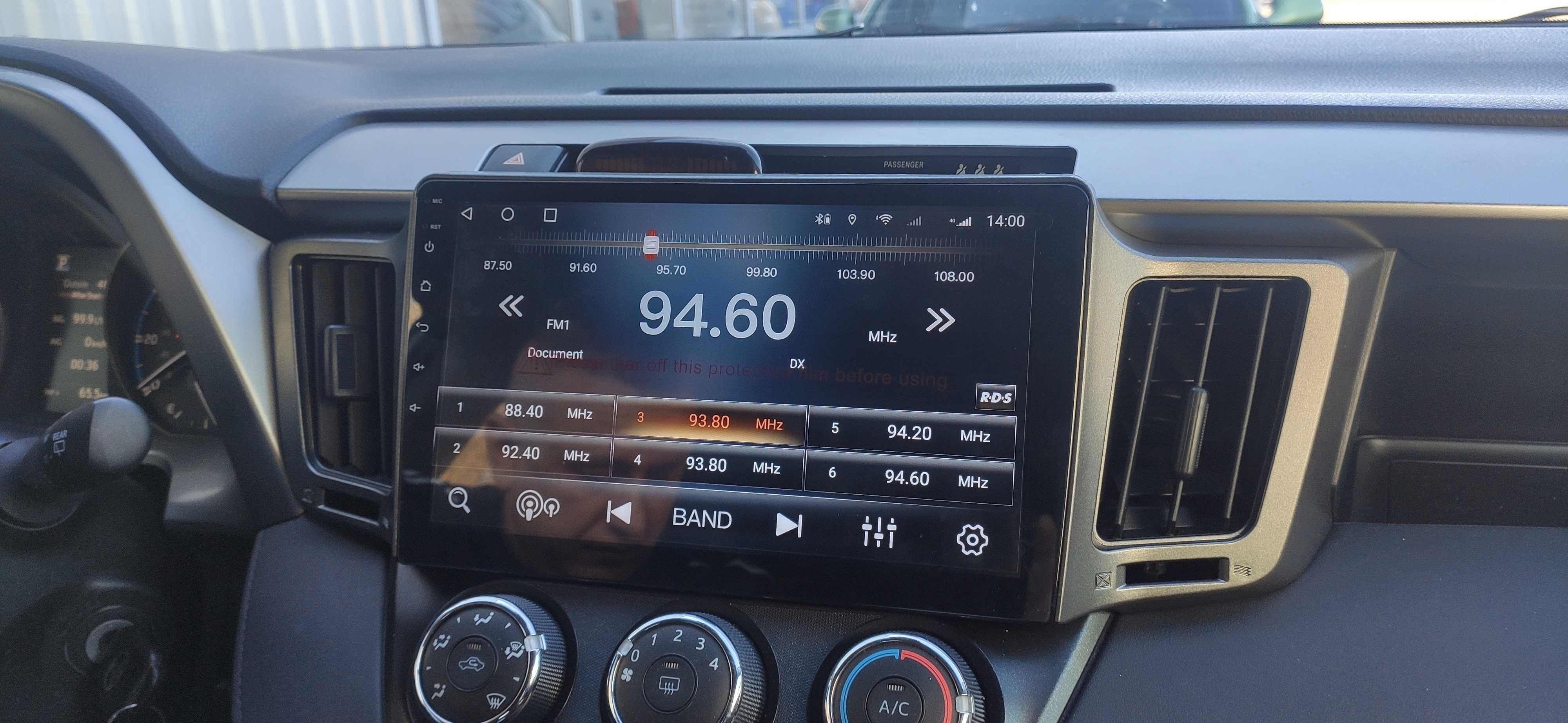 Магнитола Toyota RAV 4 2012-2018 QLED экран, мощная 8 ядер +CarPlay 4G