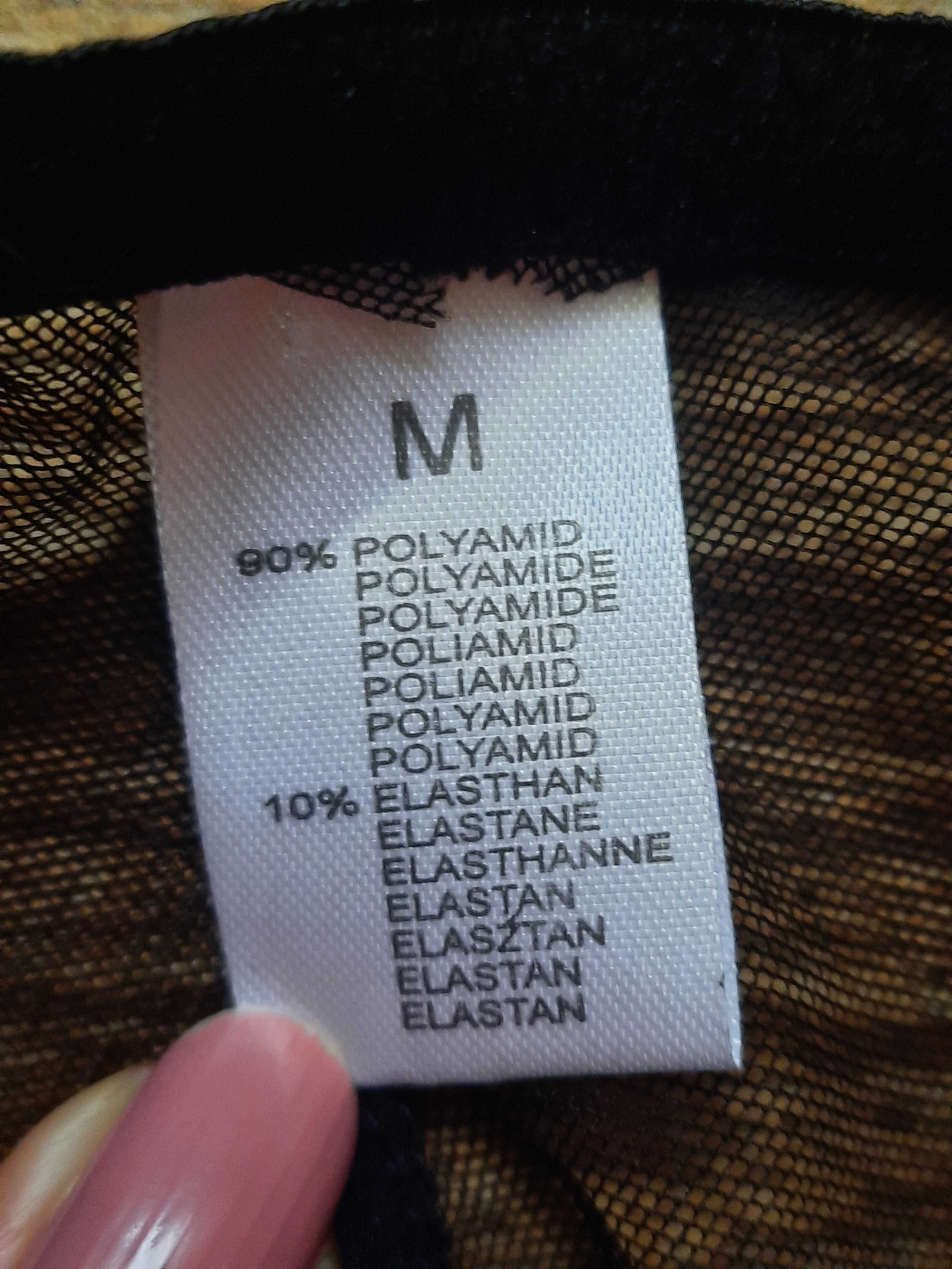 Czarne eleganckie majtki r. M