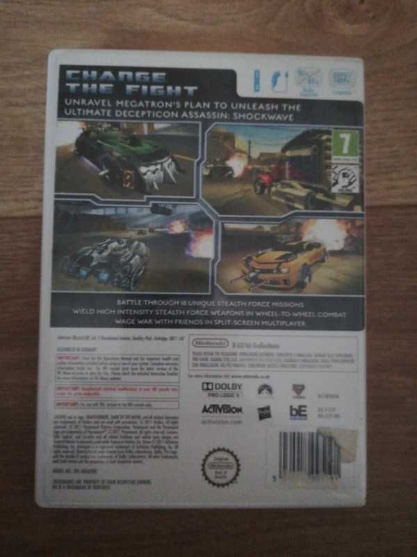 Jogo Transformers Dark of the Moon para WII