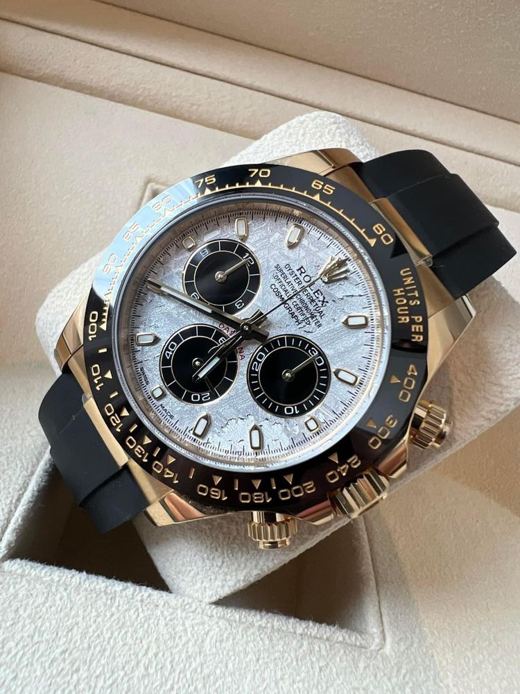 Rolex Daytona Meteorite Dial Żółte Złoto