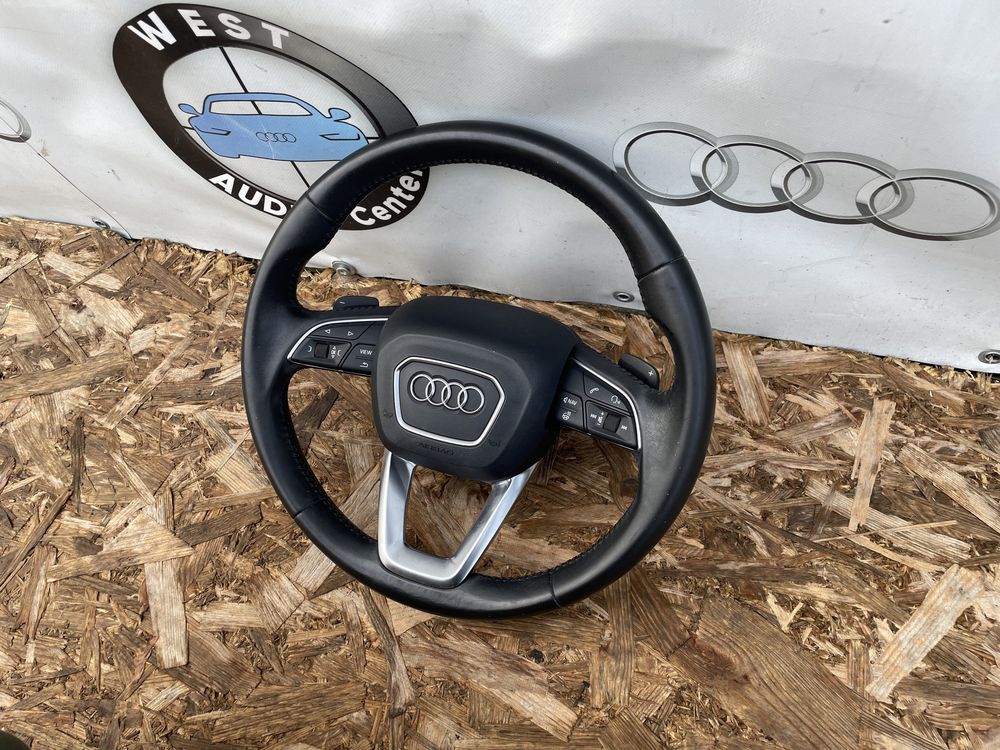 Audi Q7 4M кермо з підігрівом та пелюстками ауді ку7 руль з підігрівом