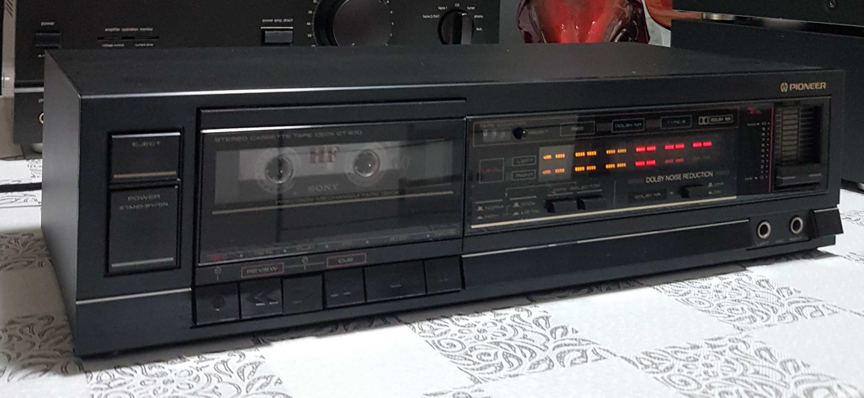 Deck de Cassetes Pioneer CT-670, Em Excelente Estado