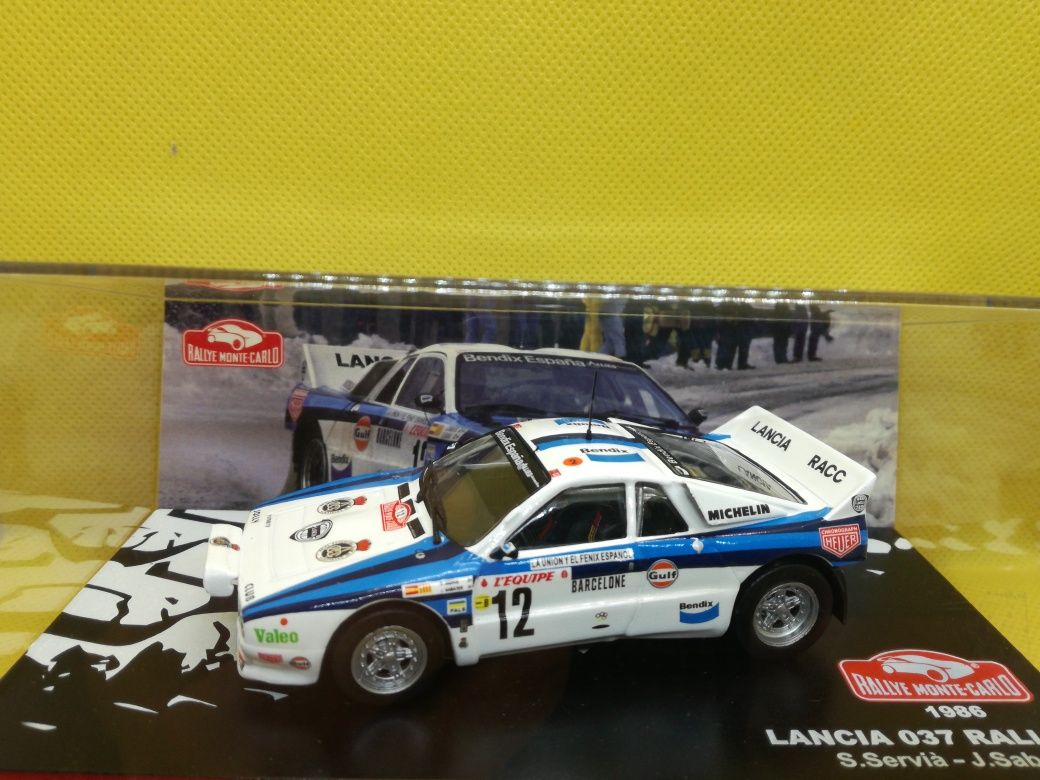 N74 Miniaturas 1/43 Lancia de Rally 6 Modelos diferentes
