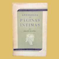 Antologia de Páginas Intimas - Franz Kafka