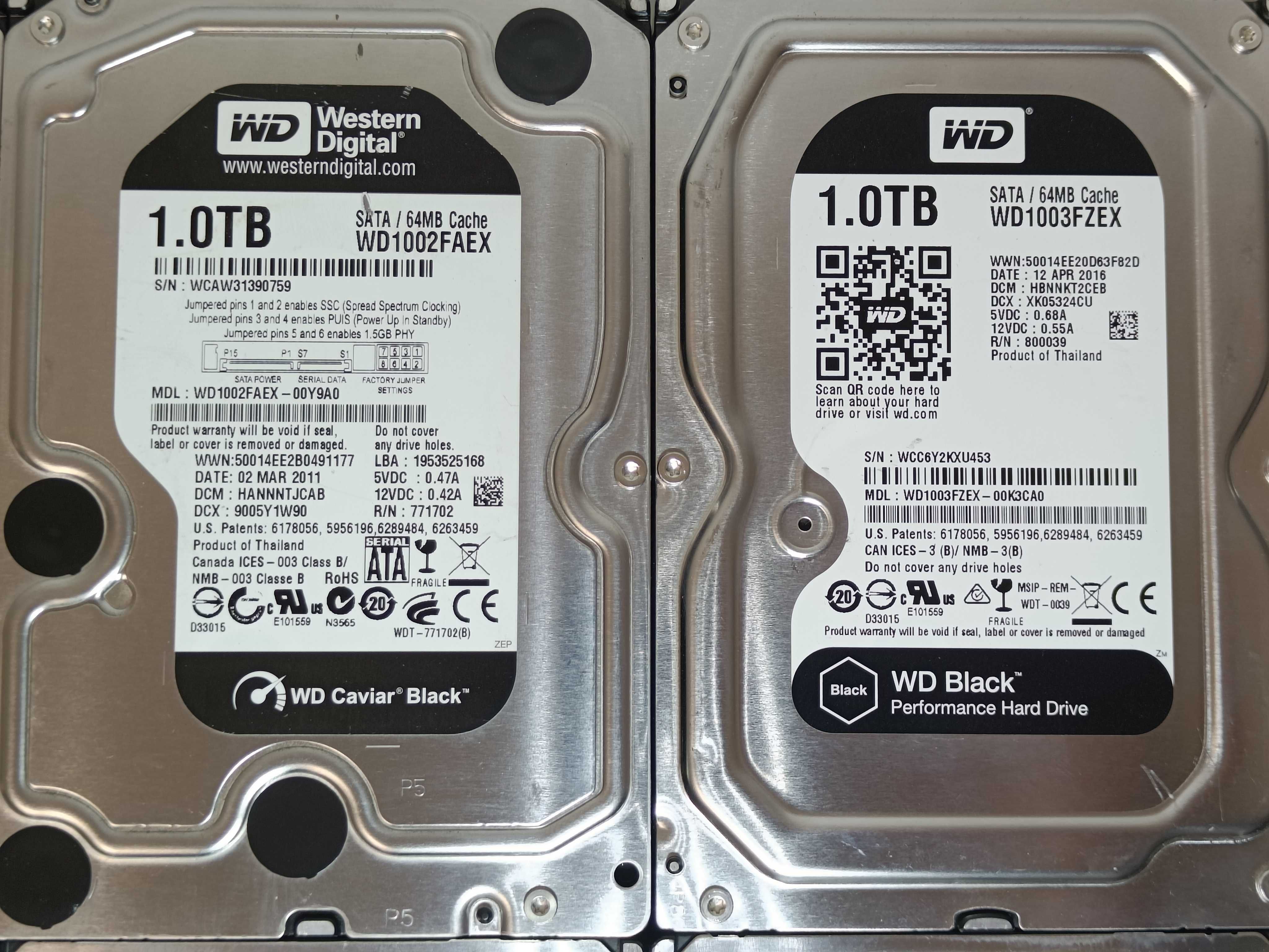 Хард Диск HDD Hard Disk Western Digital BLACK 1 TB 7200rpm WD1003FZEX