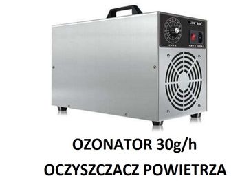 Ozonator ozonowanie generator ozonu 30g/h certyfikat wypożyczalnia