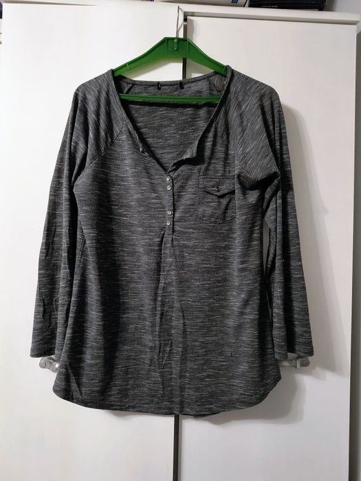 koszulka z długim rękawem damska