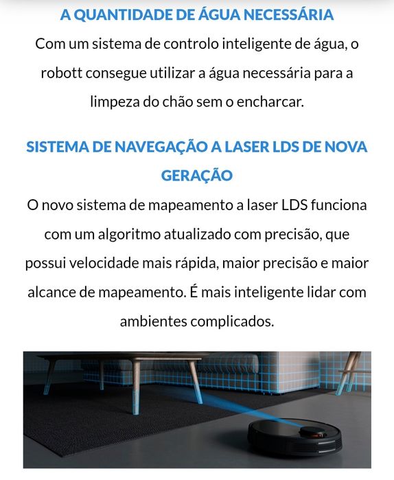 Aspirador Robot Xiaomi Mi Vacuum Mop Pro Branco