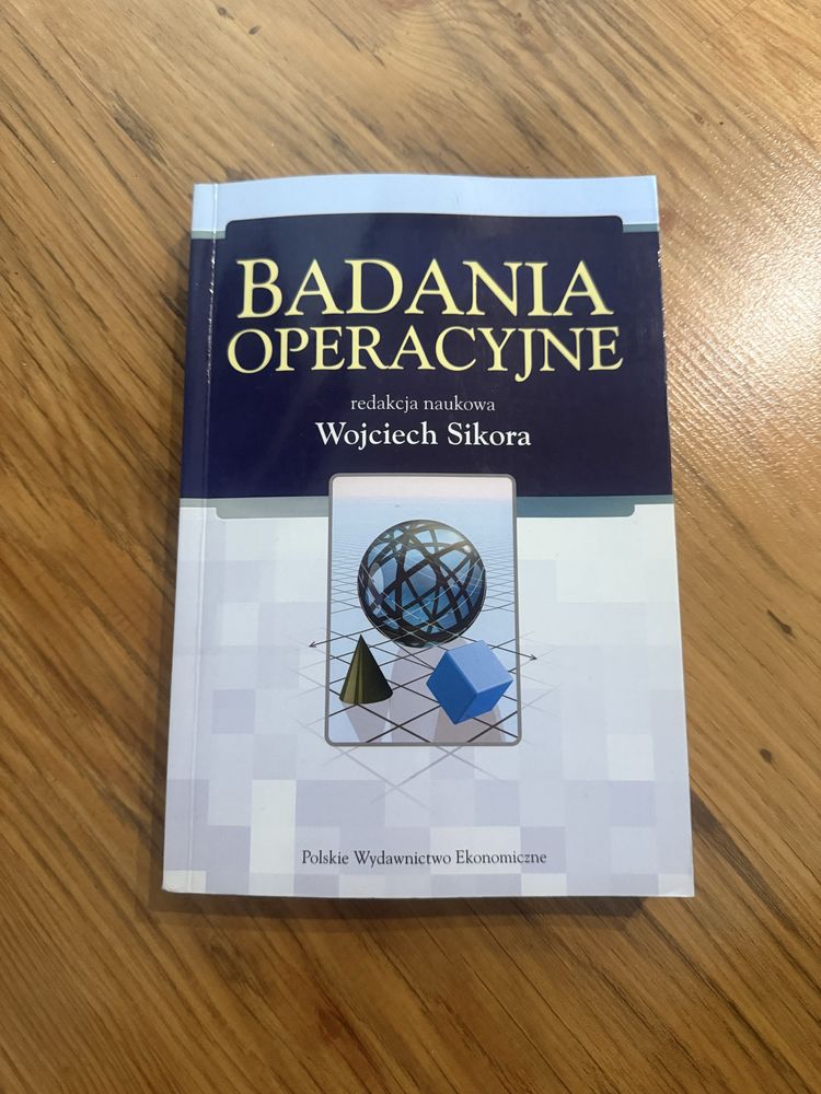 Badania operacyjne Wojciech Sikora