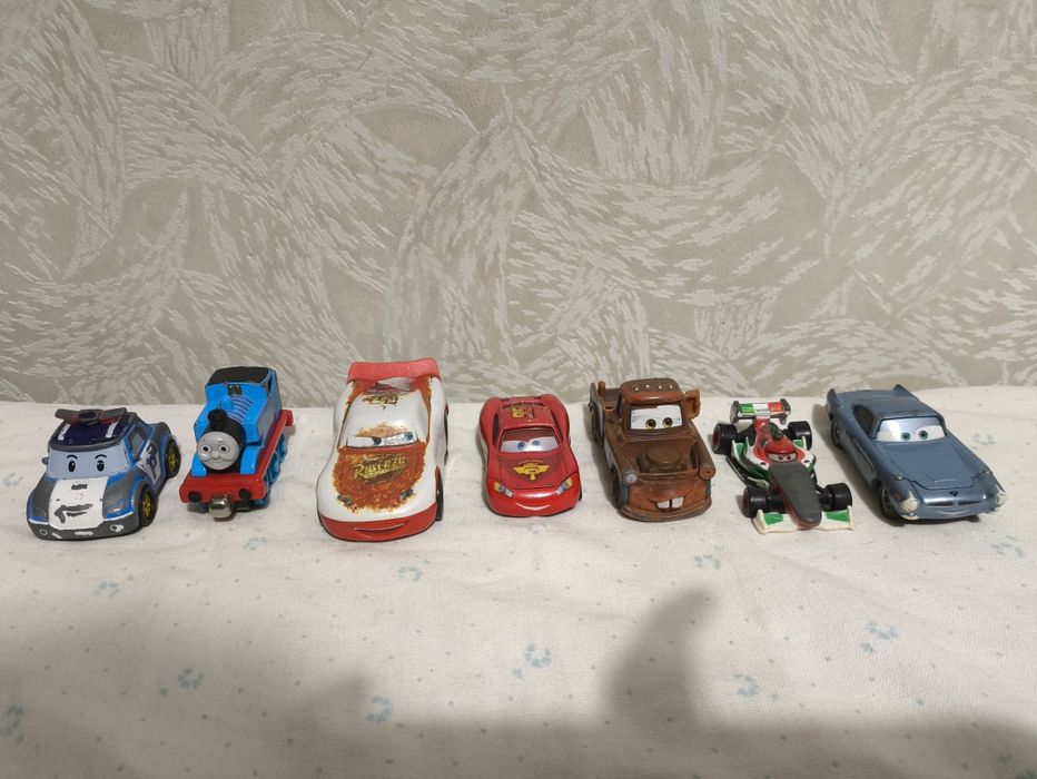 Машинки Тачки(Car's), літачки, РобокарПолі, Герой в Масках, Томас