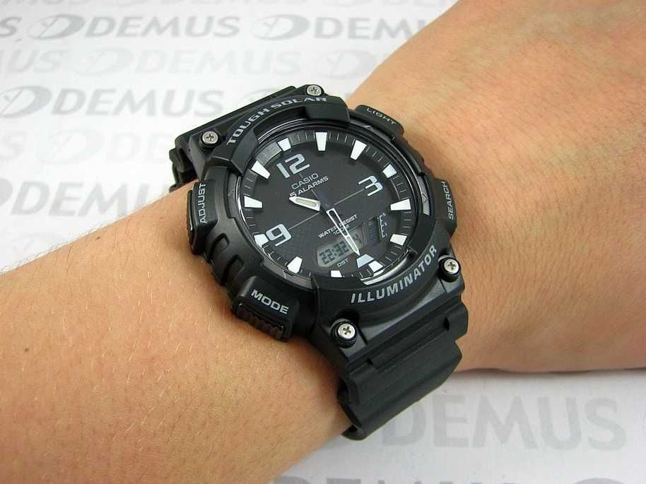 Годинник Casio AQ-S810W-1A Tough Solar на сонячній панелі /WR100