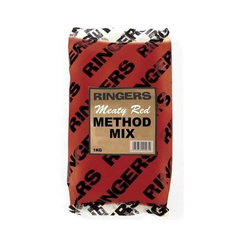 Ringers Meaty Red Method Mix 1kg - zanęta