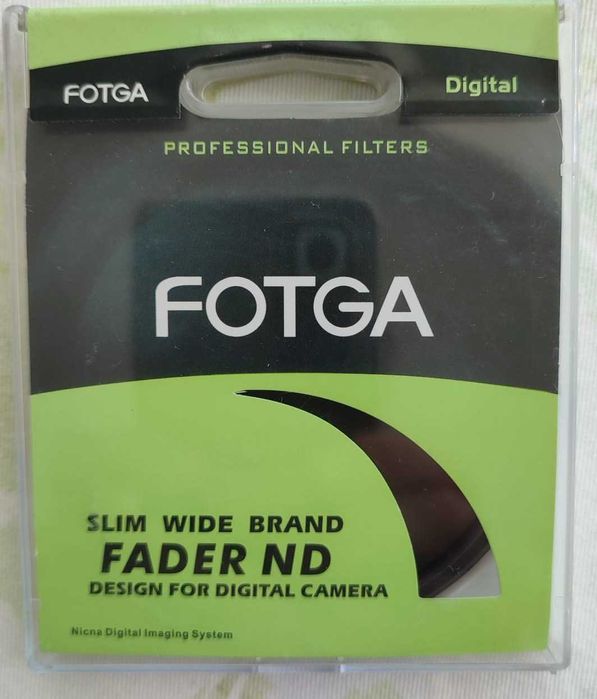 Filtro ND FOTGA ND2 to ND400 Adjustable Neutral Density Filter. 77mm