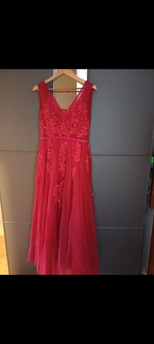 Suknia balowa Sylwester Bal Studniówka Wesele L 40