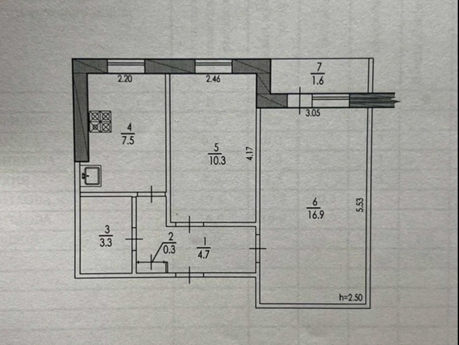 Продаж 2-х кімн квартири на Калнишевського/Осіння