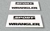 Autocolantes/Decals Jeep Wrangler Sport Sahara 4x4