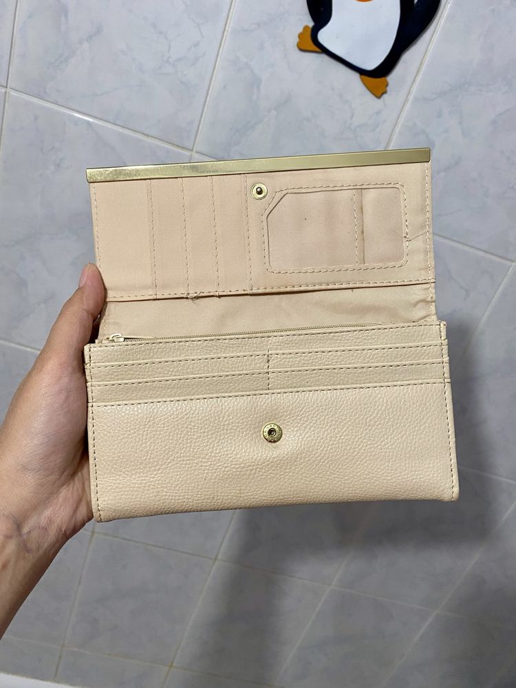 Кожаный женский кошелек, жіночий шкіряний гаманець Atmosphere