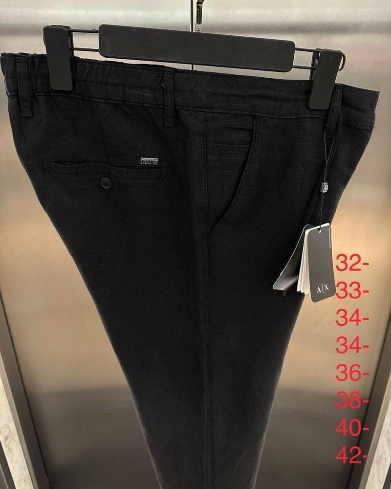 Тор!Чоловічі лляні брюки Loro Piana slim fit 31,32,33,34,36,38,40