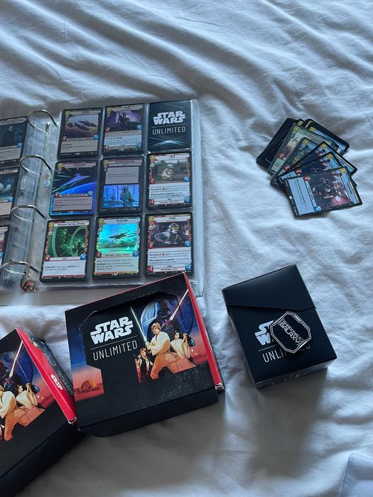 Karty star wars unlimited SET Jump to lightspeed zestaw