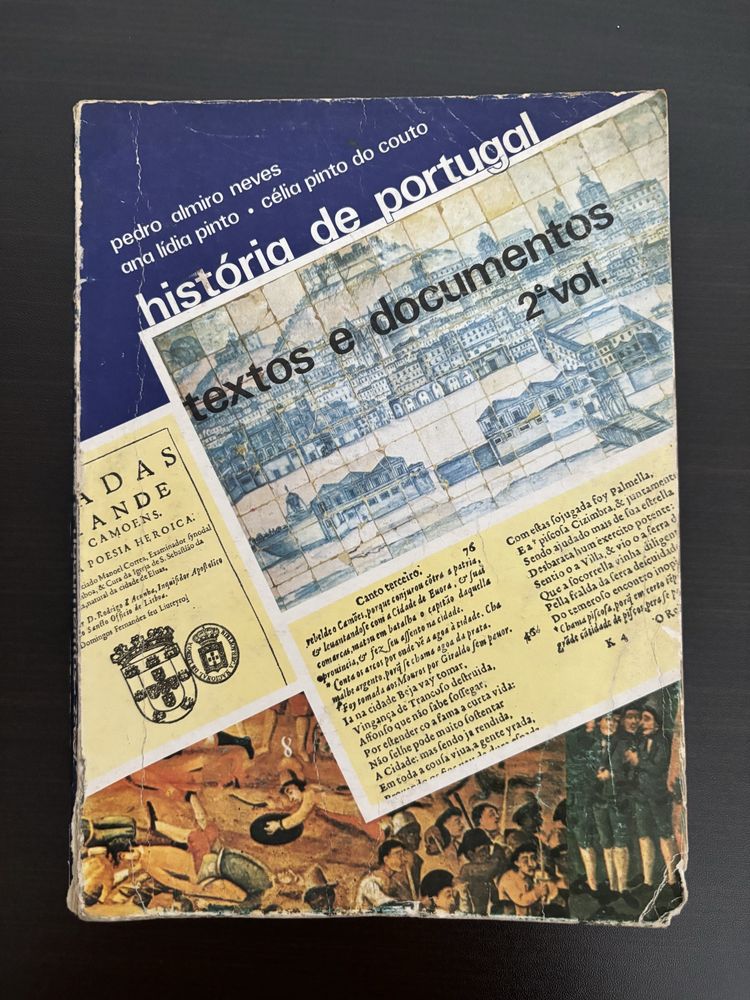 Livro - historia de portugal textos e documentos