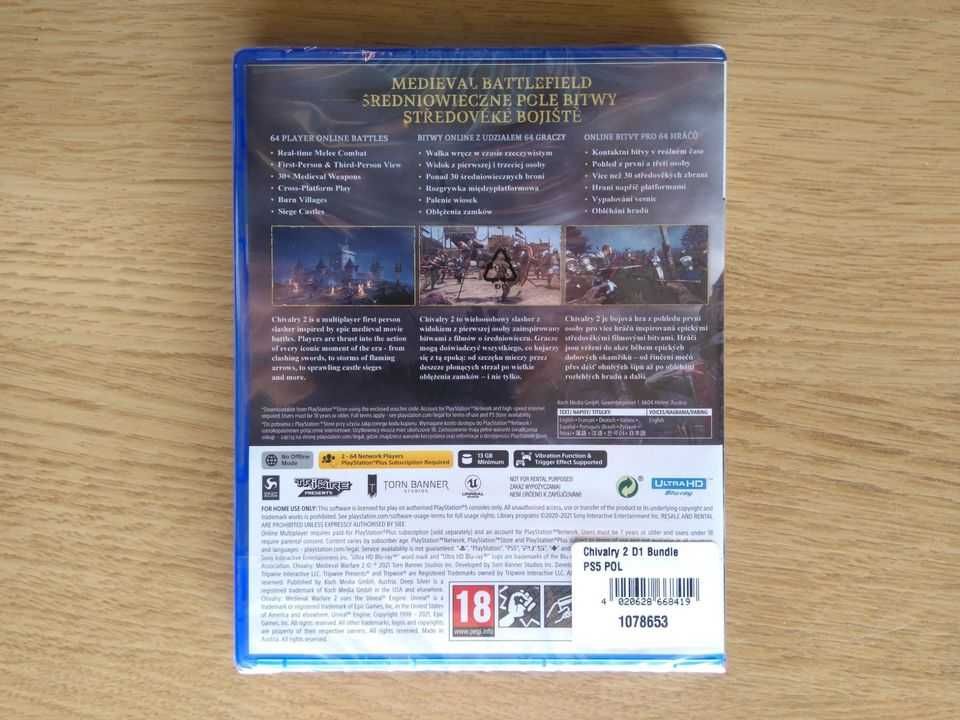 Chivalry 2 II Day One Edition PL PS5 Playstation 5 (w folii)