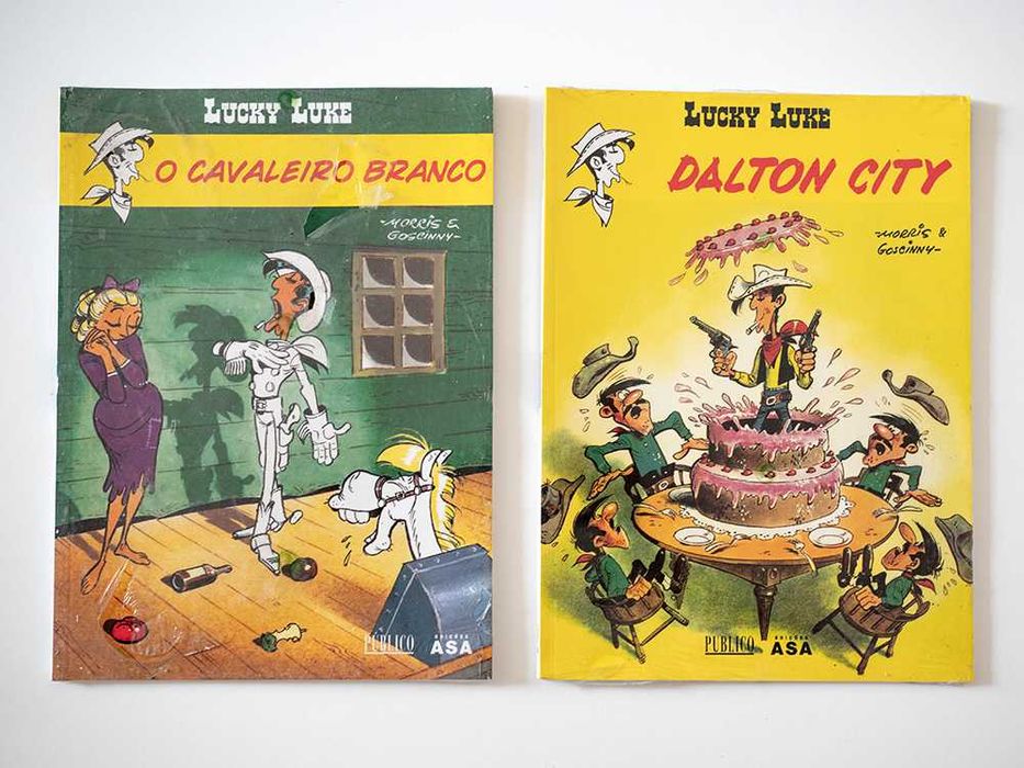 Livros BD Lucky Luke