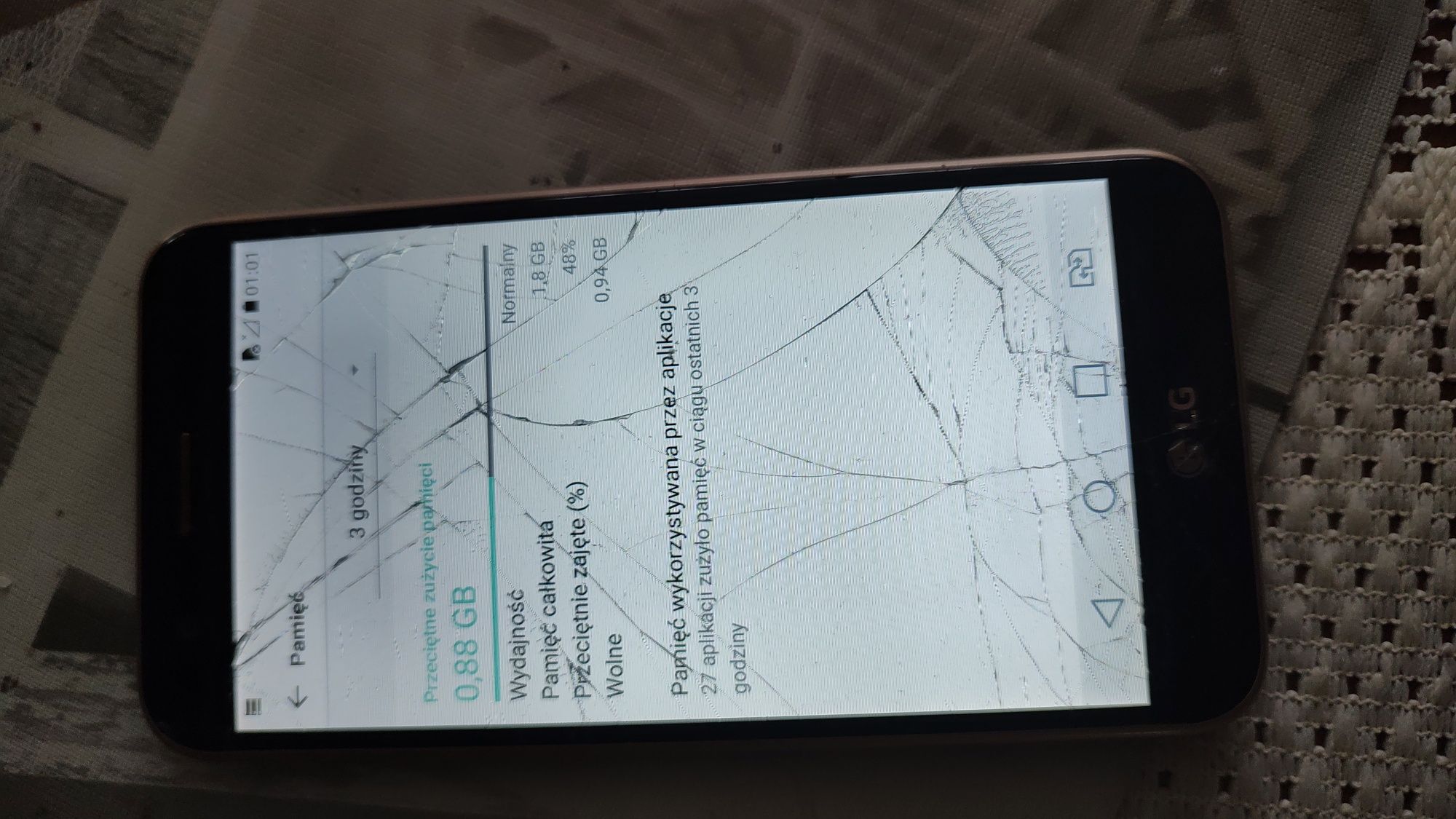 Lg k10 uszkodzony
