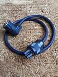 Kabel zasilający audio Melodika 3x2.5 mm dł 1.0m Wtyki Audiocrast