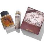 zestaw Khalis Pure Oudi woda perfumowana + dezodorant, Lattafa uniseks