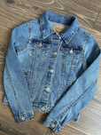 Джинсовий піджак levi’s дівчинки 128 134 140 джинсова куртка 9 10 zara