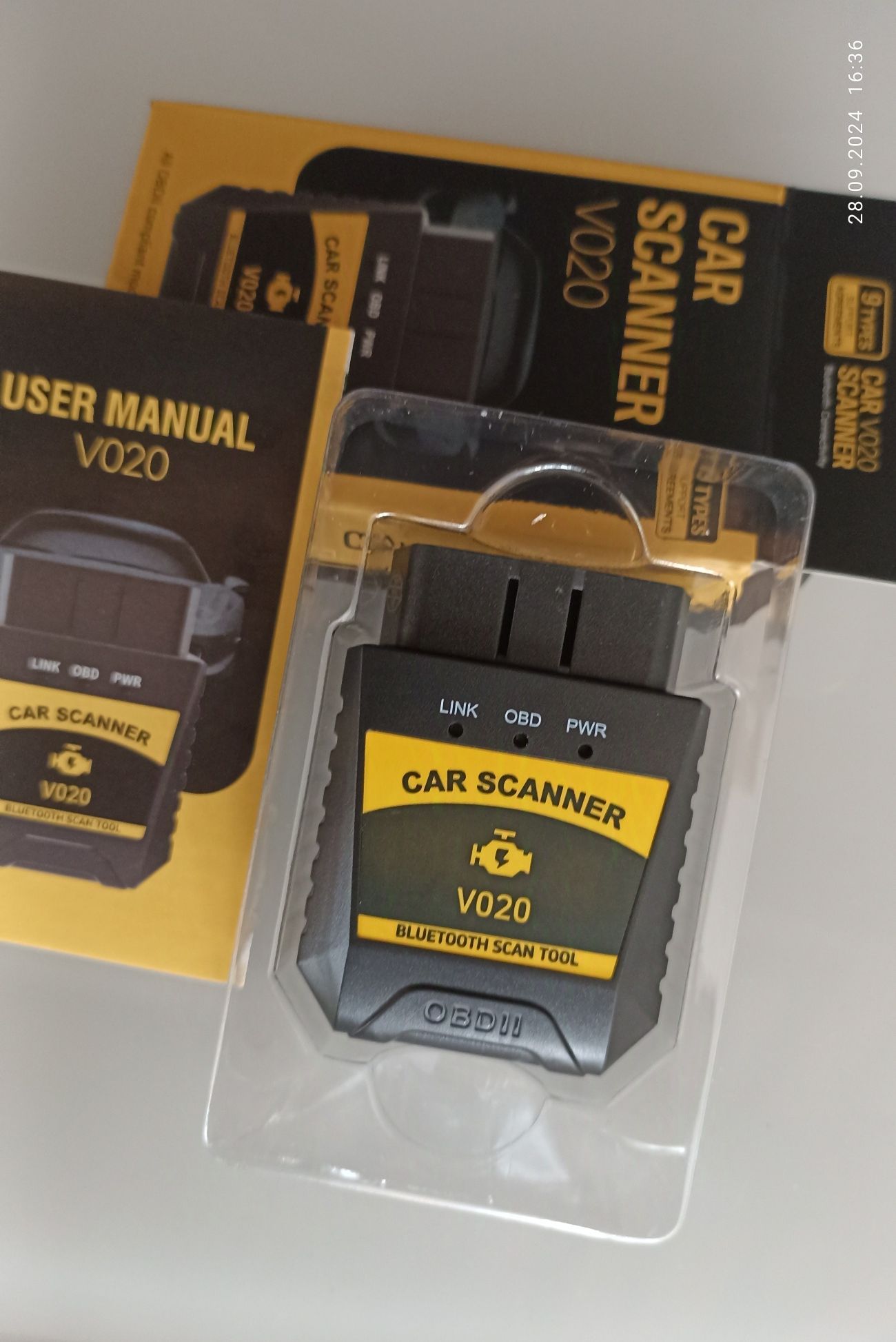 ‼️Tester / skaner OBD2 ELM 327 BT 4.0 Android/IOS‼️