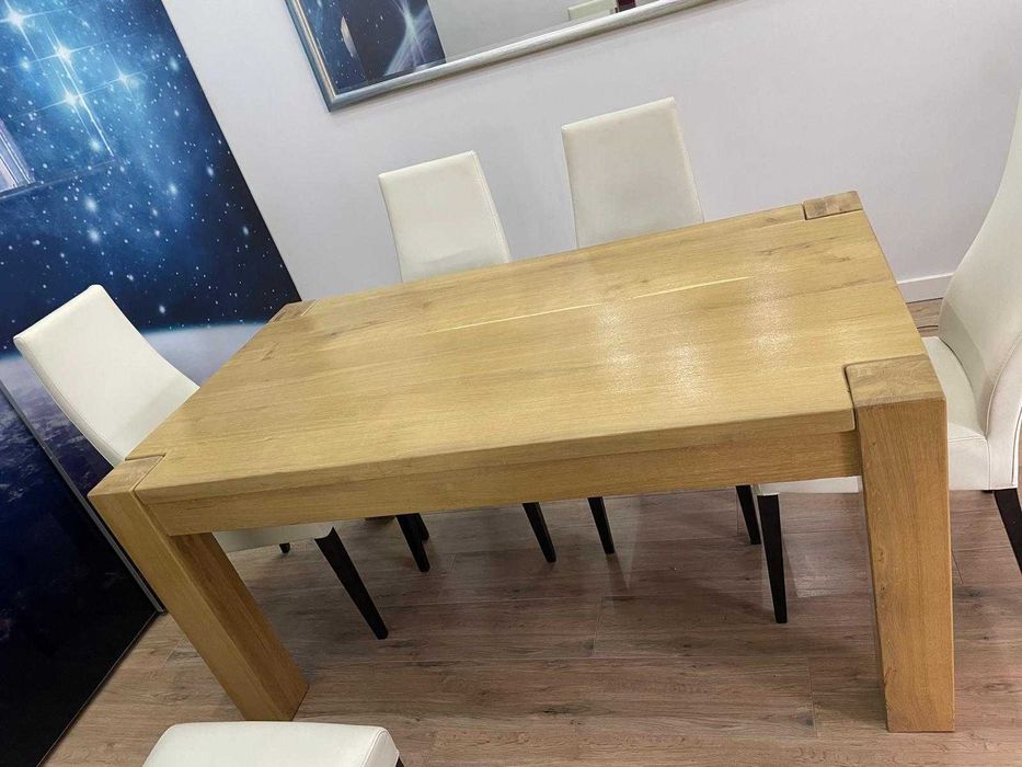 Stół dębowy - solidne drewno