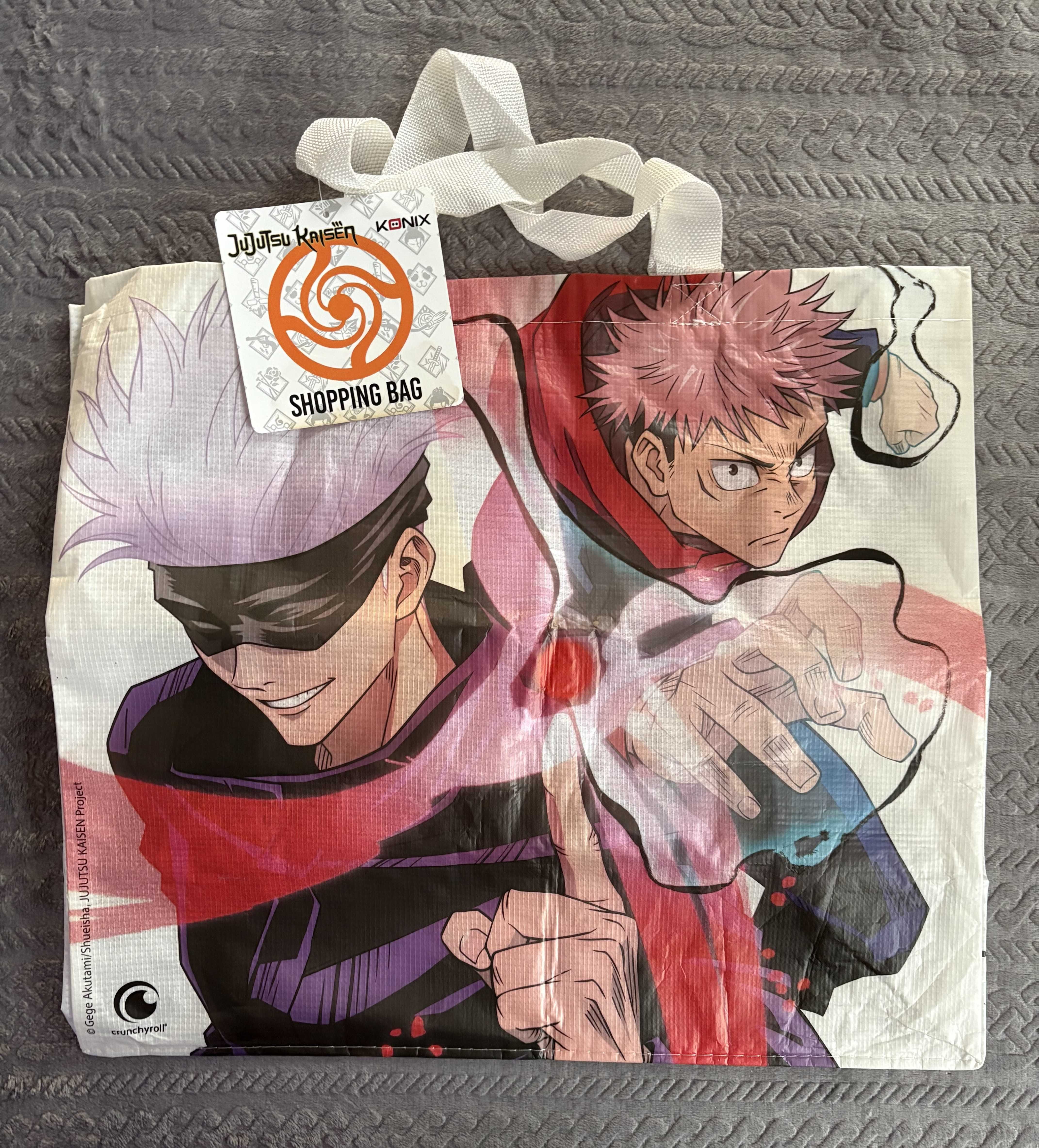 Torba na zakupy Jujutsu Kaisen Itadori & Gojo